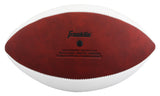 Raiders Ashton Jeanty Signed Franklin White Panel Logo Football BAS Witnessed