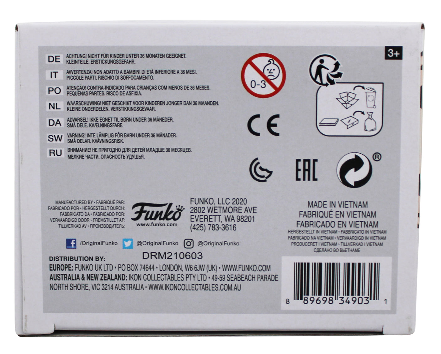 John Krasinski The Office Signed #870 Jim Halpert Funko Pop Vinyl Figure BAS