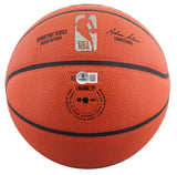De'Aaron Fox & Malik Monk Authentic Signed Spalding Basketball BAS #BP33080