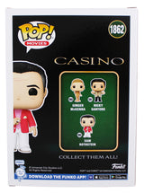 Robert De Niro Casino Signed Sam Rothstein #1862 Funko Pop Vinyl Figure BAS