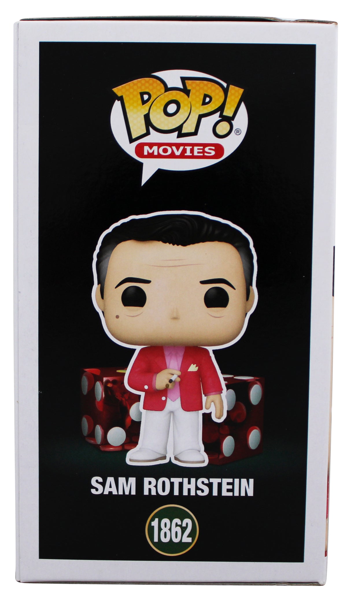 Robert De Niro Casino Signed Sam Rothstein #1862 Funko Pop Vinyl Figure BAS
