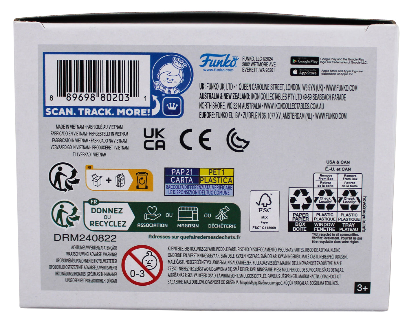 Robert DeNiro Casino Signed Sam Rothstein #1862 Funko Pop Vinyl Figure BAS