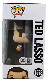 Jason Sudeikis Signed Ted Lasso #1573 Funko Pop Vinyl Figure BAS #BS75728