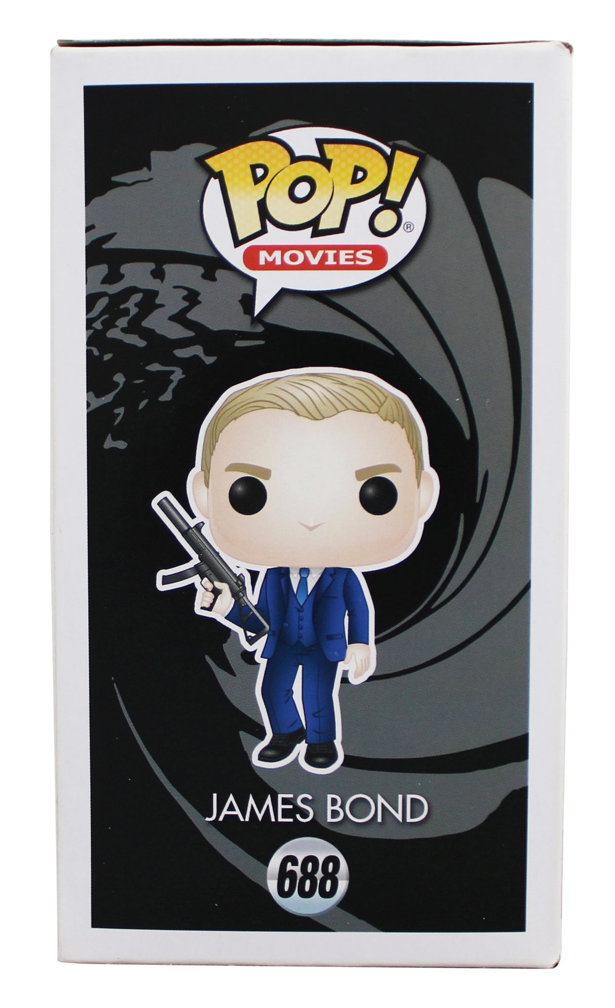 Daniel Craig James Bond 007 Signed James Bond #688 Funko Pop Figure BAS #BN75947