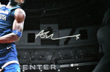 Timberwolves Anthony Edwards Signed 16x20 Vertical Dunking Photo Fan #NB38156789
