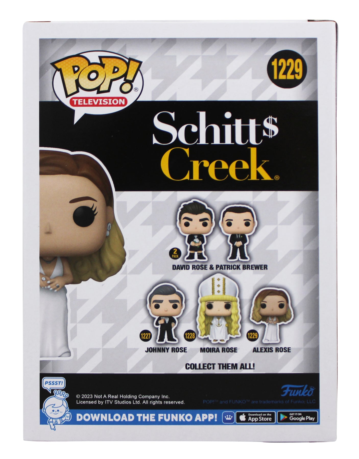 Annie Murphy Schitt's Creek Signed Alexis Rose #1229 Funko Pop Vinyl Figure BAS