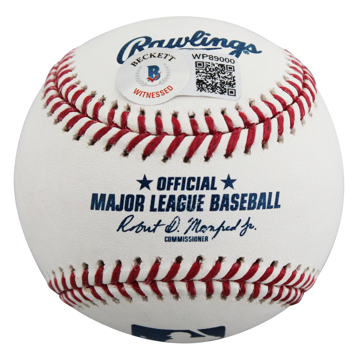 D-Backs Corbin Carroll Authentic Signed Manfred OML Baseball BAS Witnessed