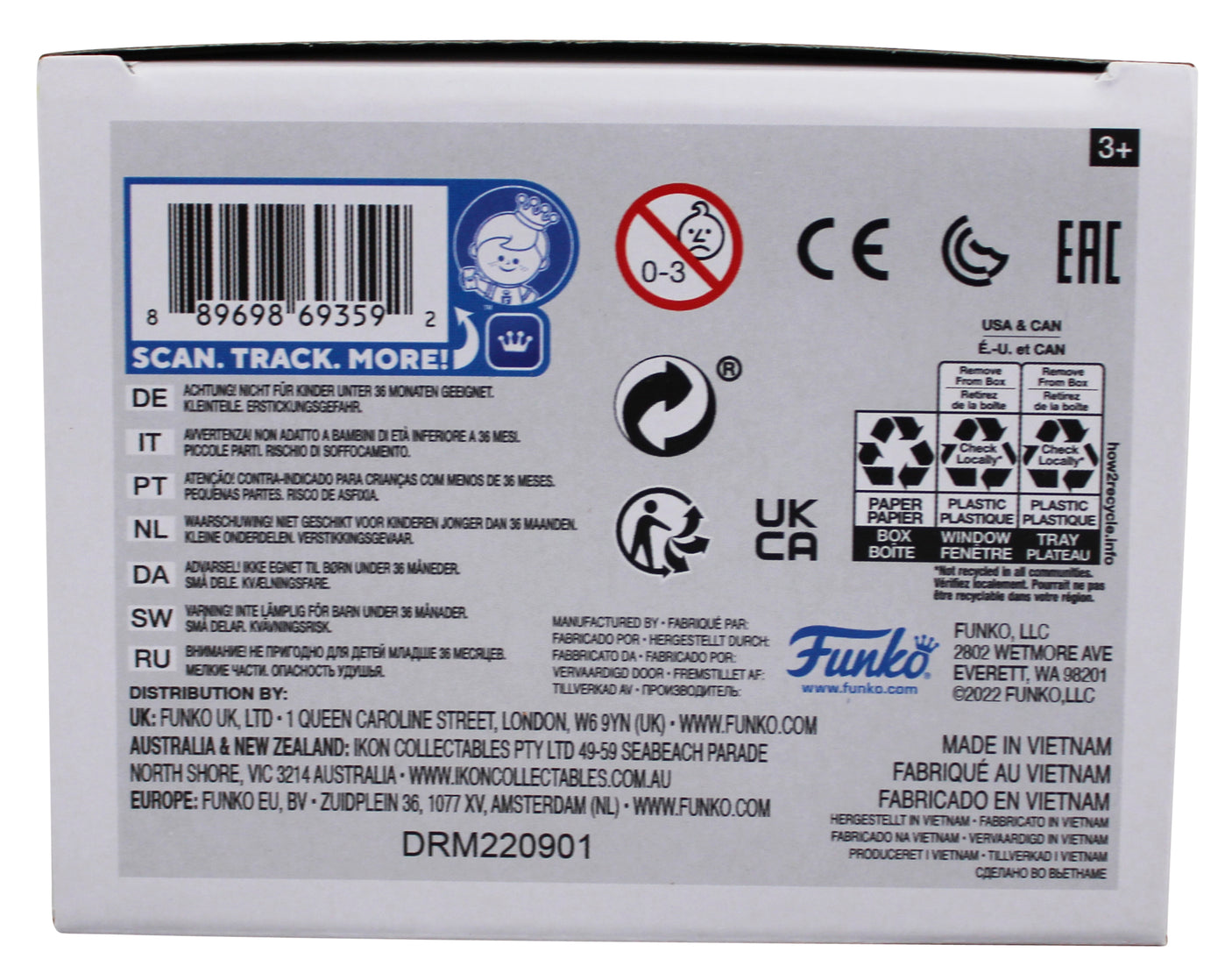 Snoop Dogg Authentic Signed Snoop Dogg #301 Funko Pop Vinyl Figure BAS #BJ64614