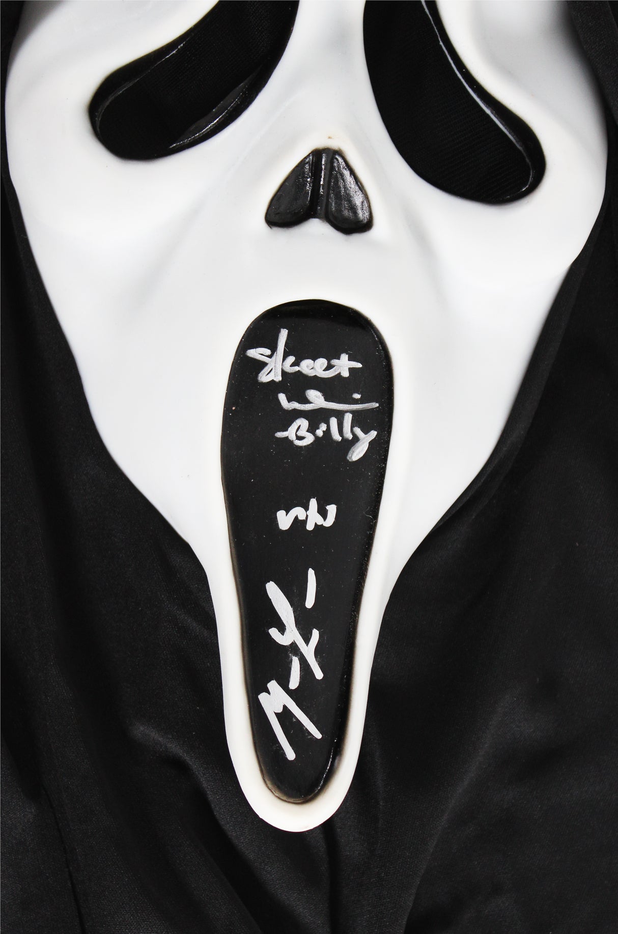 Matthew Lillard & Skeet Ulrich Scream Signed Ghostface Mask BAS Witnessed