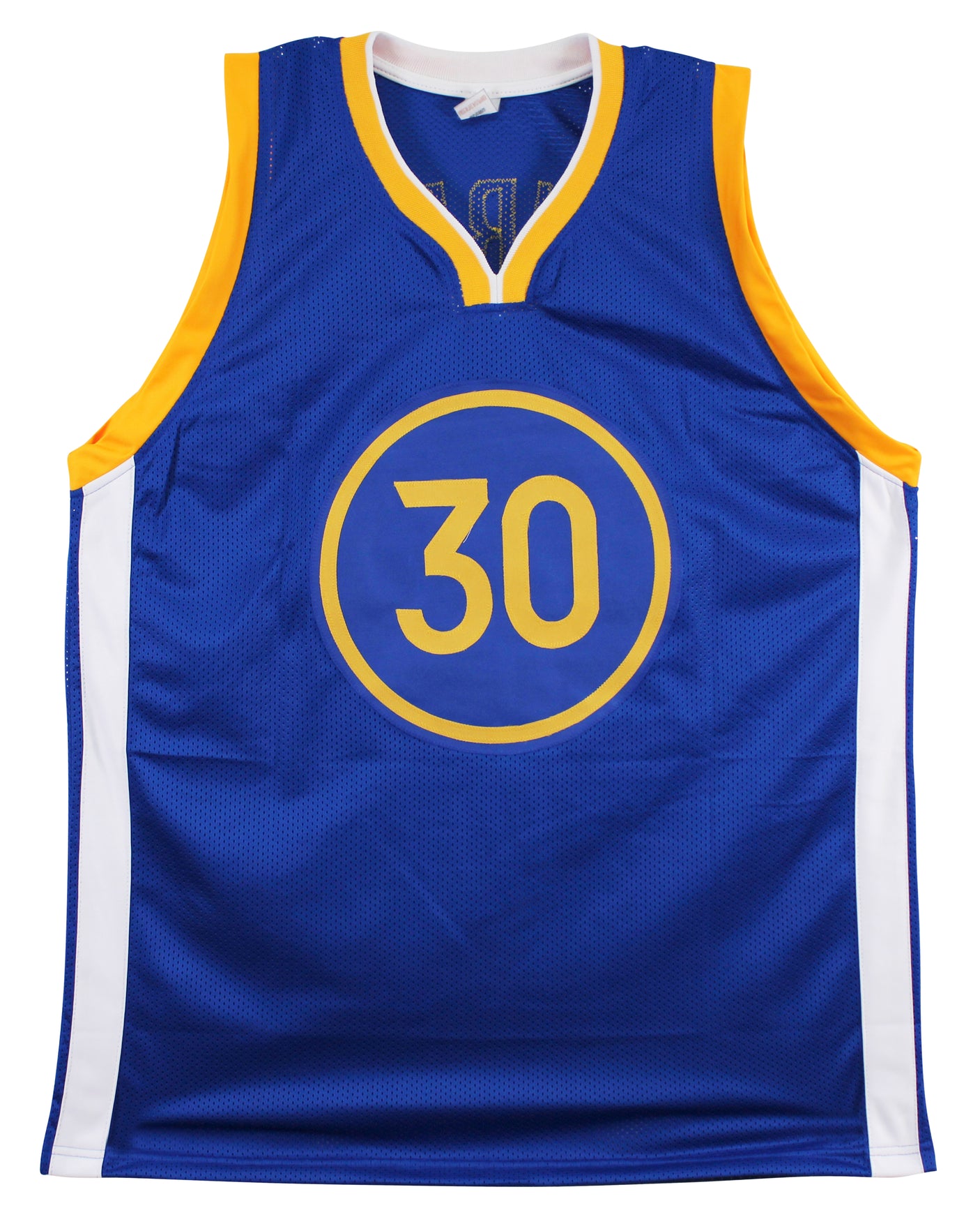 Stephen Curry Authentic Signed Blue Pro Style Jersey Autographed JSA 2