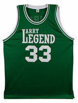 Larry Bird Authentic Signed Green Pro Style Jersey Autographed BAS 2