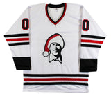 Christmas Vacation (2) Chase & D'Angelo Signed White Pro Style Jersey BAS Wit