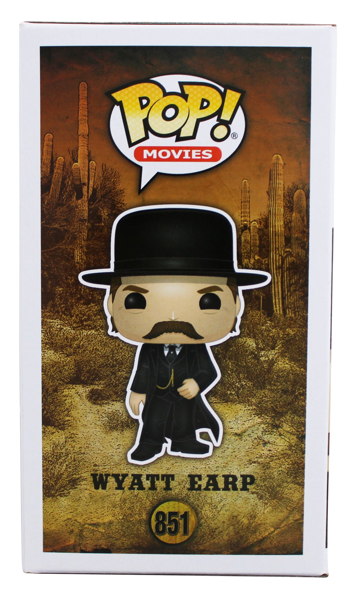 Kurt Russell Tombstone Signed Wyatt Earp #851 Funko Pop Figure BAS #BS73867