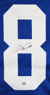 Jonathan Taylor Authentic Signed Blue Pro Style Jersey PSA/DNA #AP93925