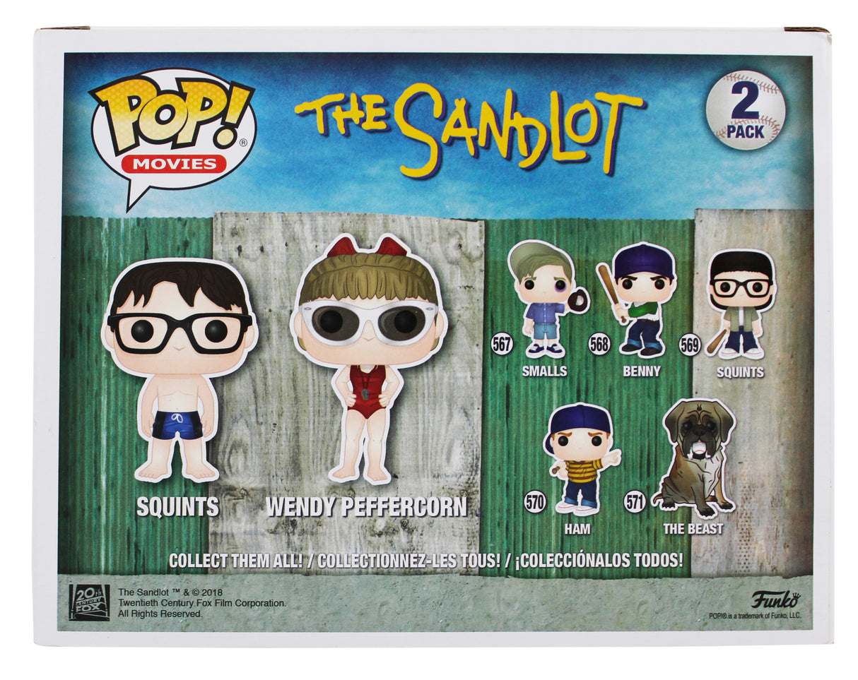 Sandlot (2) Leopardi & Shelton Signed 2 Pack Funko Pop Vinyl Figure PSA #AE45741