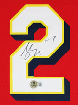 Thunder Shai Gilgeous-Alexander Signed Red ASG Nike Jordan Swingman Jersey BAS