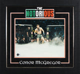MMA Conor McGregor Authentic Signed 11x14 Framed Photo Autographed BAS #BJ071839