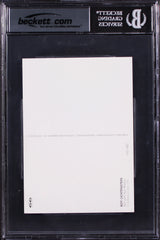 Roy Lichtenstein Authentic Signed 4x6 Girl With Ribbon Hair Postcard BAS Slabbed