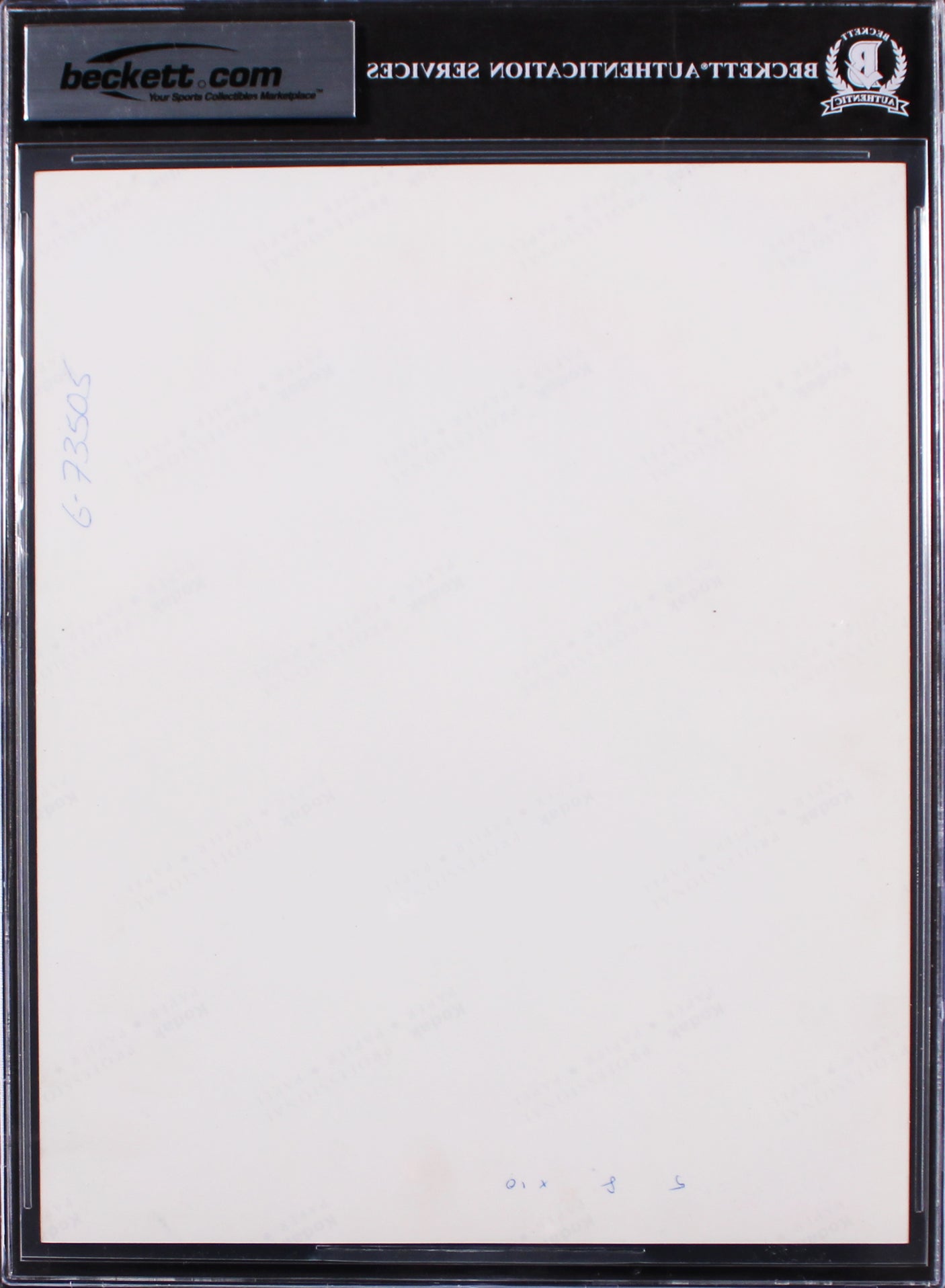 Barbra Streisand Funny Girl Authentic Signed 8x10 Horizontal Photo BAS Slabbed