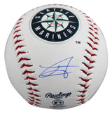 Mariners Julio Rodriguez Signed Seattle Mariners Logo OML Baseball BAS #BX68741