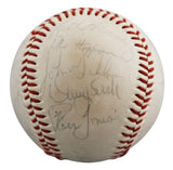 1984 Mets (22) Hernandez, Darling, Strawberry +19 Signed Baseball BAS #AE64194