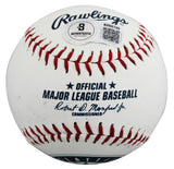 Mariners Julio Rodriguez Signed Seattle Mariners Logo OML Baseball BAS #BX68736