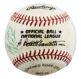 1987 Giants (23) Clark, Williams, Uribe +20 Signed ONL Baseball BAS #AE64191