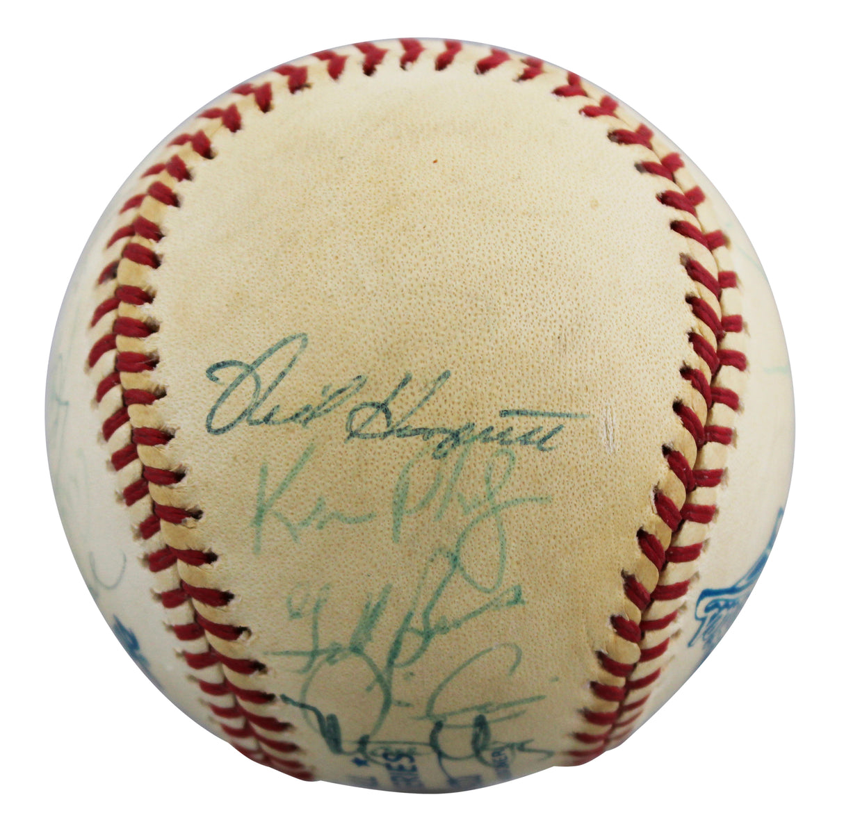 1989 Athletics (26) LaRussa, Parker, Eckersley +23 Signed Baseball BAS #AE64196
