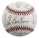 2002 Cubs (28) Santo, McGriff, Bellhorn +25 Signed OML Baseball BAS #AE64195