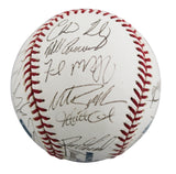 2002 Cubs (28) Santo, McGriff, Bellhorn +25 Signed OML Baseball BAS #AE64195