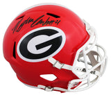 Georgia Nolan Smith Authentic Signed Full Size Speed Rep Helmet JSA Witness
