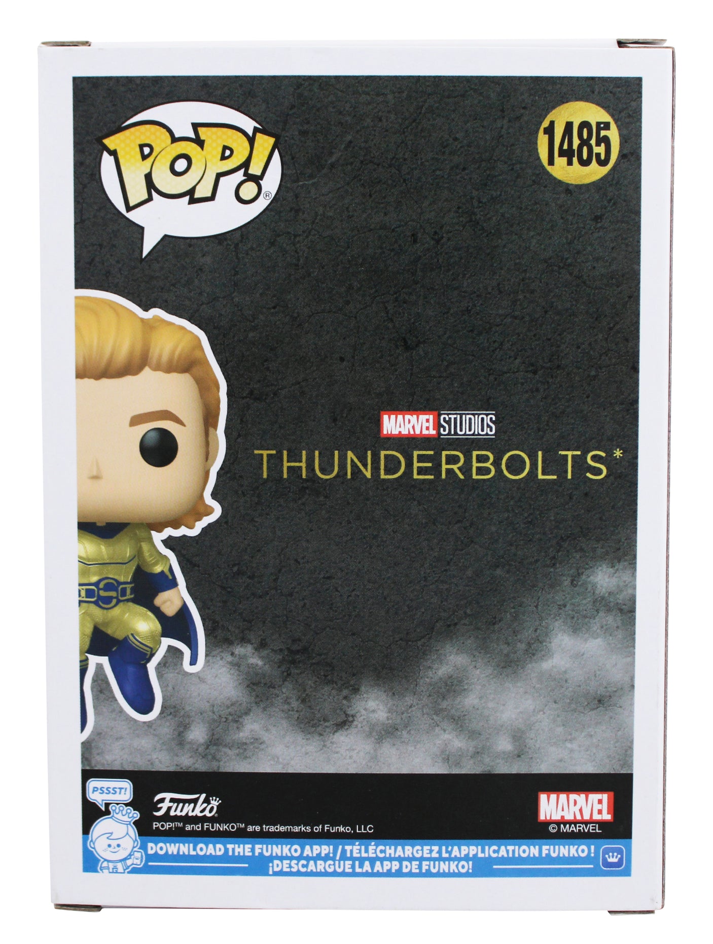 Lewis Pullman Thunderbolts Signed #1485 Funko Pop Vinyl Figure BAS #BS28328