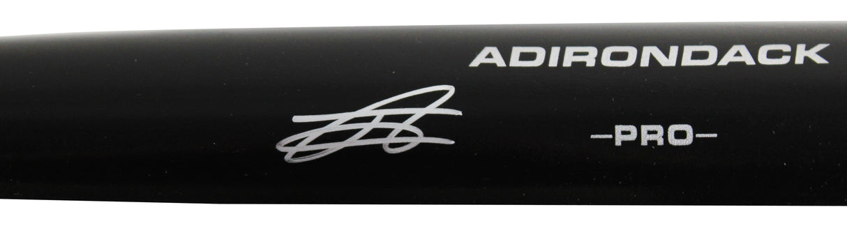 Mariners Julio Rodriguez Authentic Signed Black Rawlings Adirondack Bat BAS