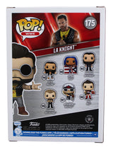 LA Knight Bro Authentic Signed WWE #175 Funko Pop Vinyl Figure BAS #BR79901