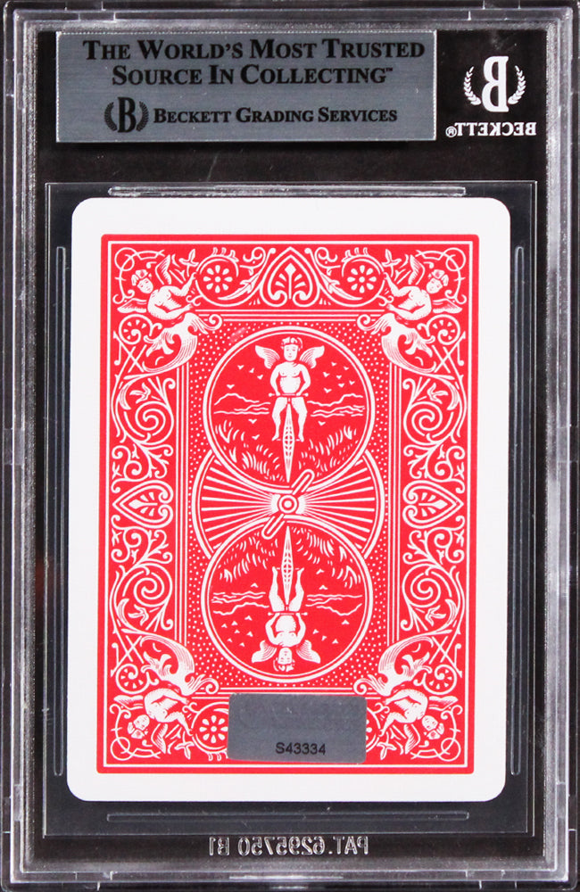 Mel Gibson Maverick Authentic Signed Ace Of Hearts Card BAS Slabbed 2