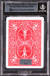 Mel Gibson Maverick Authentic Signed Ace Of Hearts Card BAS Slabbed 2