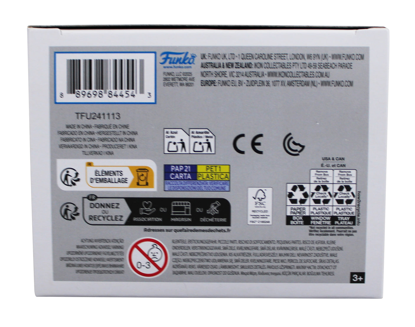 LA Knight Bro Authentic Signed WWE #175 Funko Pop Vinyl Figure BAS #BR79901