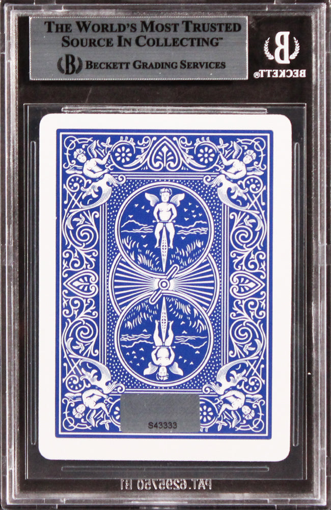 Mel Gibson Maverick Authentic Signed Ace Of Hearts Card BAS Slabbed 1