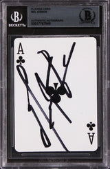 Mel Gibson Maverick Authentic Signed Ace Of Clubs Card BAS Slabbed 1