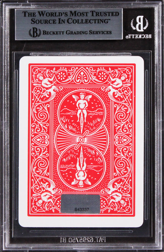 Mel Gibson Maverick Authentic Signed Ace Of Clubs Card BAS Slabbed 2