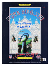 Commanders Doug Williams "SB XXII MVP" Signed Super Bowl XXII Program BAS Wit