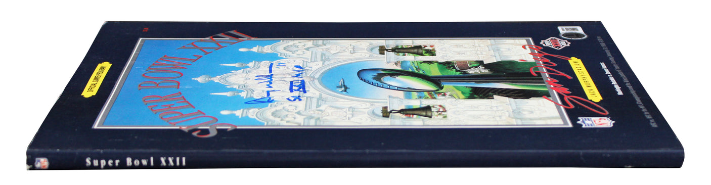 Commanders Doug Williams "SB XXII MVP" Signed Super Bowl XXII Program BAS Wit