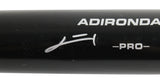 Rays Junior Caminero Signed Black Rawlings Adirondack Baseball Bat BAS #BX68764