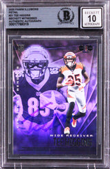 Tee Higgins Signed 2020 Panini Illusions Retail #21 RC Card Auto 10! BAS Slabbed