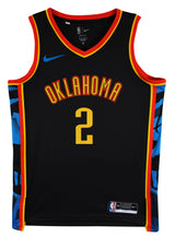 Thunder Shai Gilgeous-Alexander Signed Black Nike Swingman Jersey JSA #CF72888