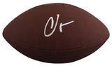 Bengals Chad Johnson Authentic Signed Wilson Super Grip Football BAS #BW88734