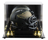 Eagles Michael Vick Signed Salute to Service IV Speed Mini Helmet W/ Case BAS W