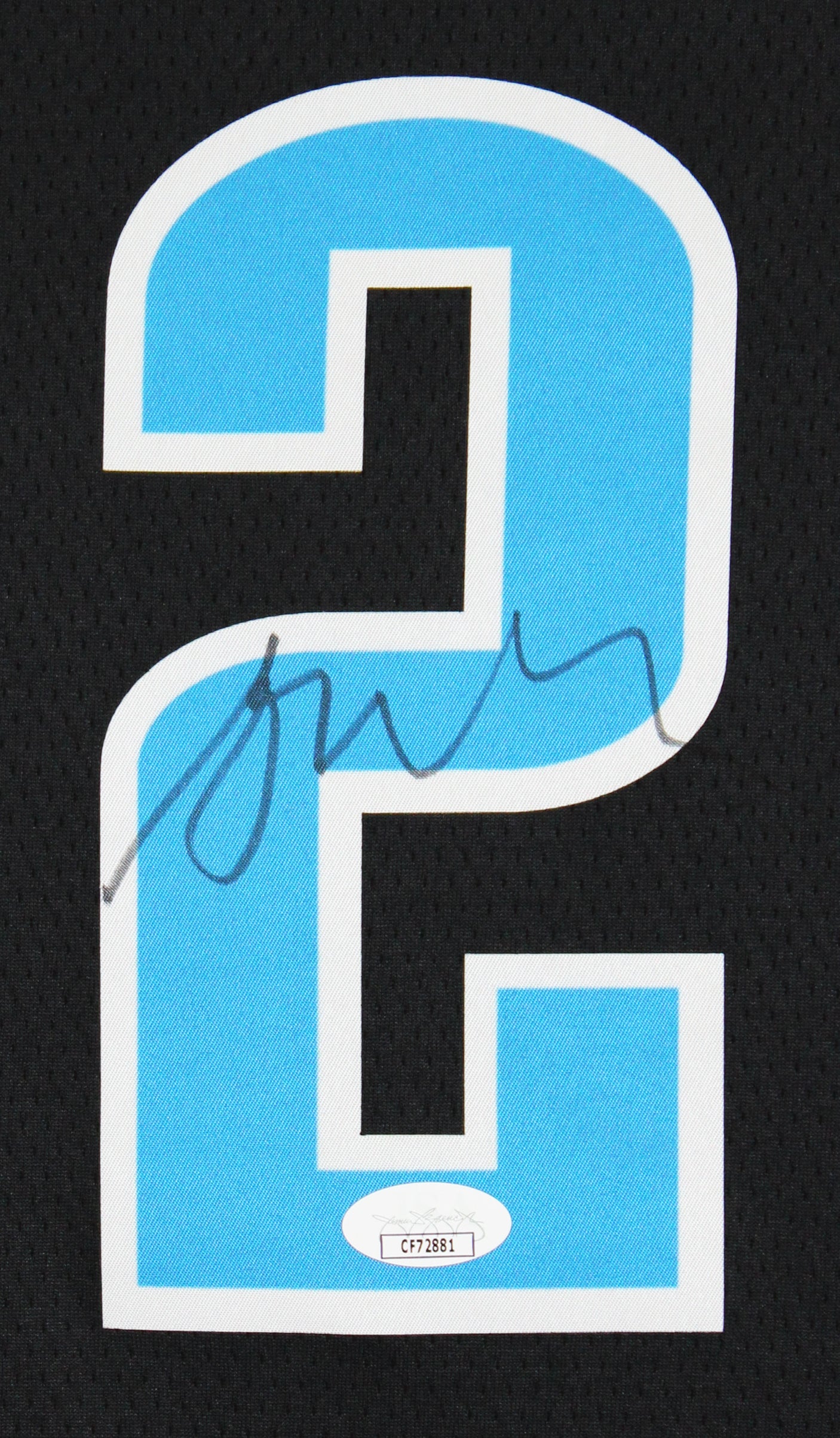 Thunder Shai Gilgeous-Alexander Signed Black Nike City Ed. Jersey JSA #CF72881