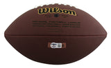 Steelers Kaleb Johnson Authentic Signed Wilson Super Grip Football BAS #BW88733