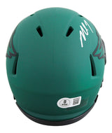 Eagles Michael Vick Authentic Signed Rave Speed Mini Helmet BAS Witnessed